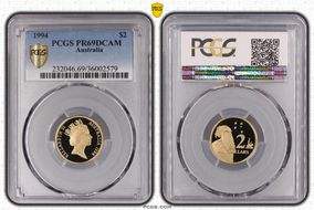 1994 $2 PR69DCAM
