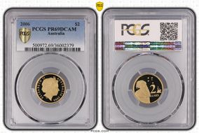 2006 $2 PR69DCAM