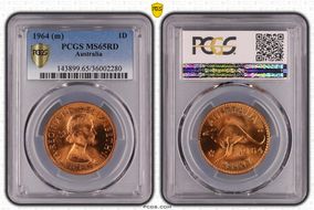 1964 (m) 1D MS65RD