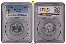 1962(m) Shil PR65