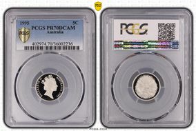 1995 5C PR70DCAM