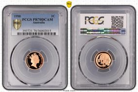 1990 1C PR70DCAM
