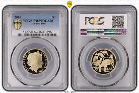 2010 $1 PR69DCAM
