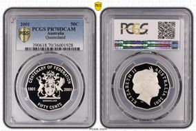 2001 50C Queensland PR70DCAM