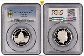 2001 20C Victoria PR70DCAM