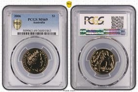2006 $1 MS69