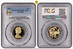 1984 $1 PR70DCAM