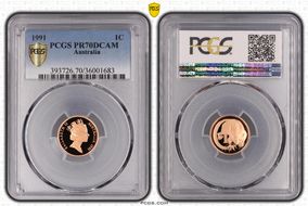 1991 1C PR70DCAM