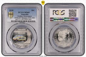 2018 50C Holden Motorsport Colorized 1970 HT Monaro GTS 350 MS69