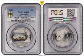 2018 50C Holden Motorsport Colorized 1970 HT Monaro GTS 350 MS69