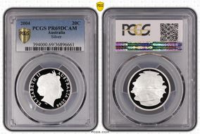 2004 20C Silver PR69DCAM