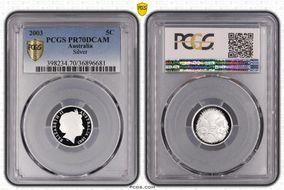 2003 5C Silver PR70DCAM