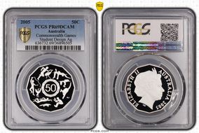 2005 50C Commonwealth Games Student Design Ag PR69DCAM