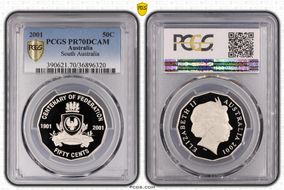 2001 50C South Australia PR70DCAM