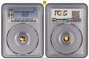 2014 $2 Platypus PR70DCAM