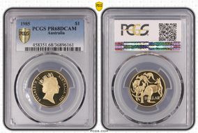 1985 $1 PR68DCAM