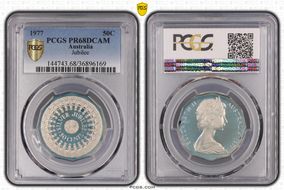 1977 50C Jubilee PR68DCAM
