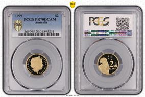 1999 $2 PR70DCAM