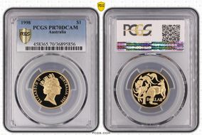 1998 $1 PR70DCAM