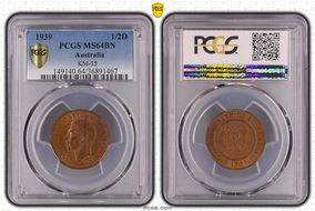 1939 1/2D KM-35 MS64BN