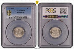 1945(m) 6D MS64