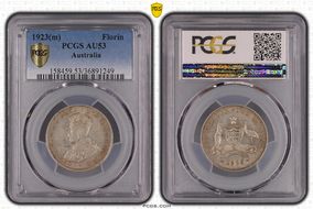 1923(m) Florin AU53
