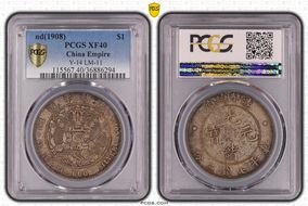 (1908) $1 Y-14 LM-11 XF40