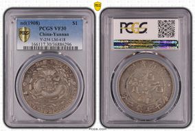 (1908) $1 LM-418 K-166 VF30