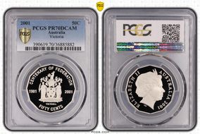 2001 50C Victoria PR70DCAM