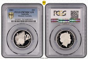 2001 20C Western Australia PR70DCAM