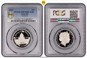 2001 20C Victoria PR70DCAM