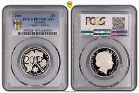 2001 20C Capital Territory PR70DCAM