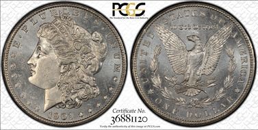 1901-S $1 MS64PL