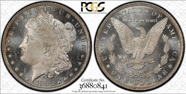 1883-O $1 MS65+ DMPL