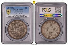 (1908) $1 Y-14 LM-11 XF40