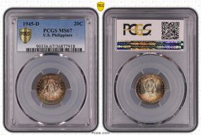 1945-D 20C MS67