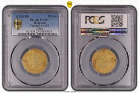 (1515-55) Florin Flanders Fr.207 VF25