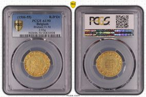 (1506-55) R.D'Or Brabant Fr-56 Antwerp AU50