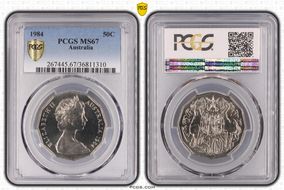 1984 50C MS67