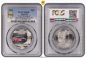 2018 50C Ford Motorsport  1969 Mustang Boss 302 MS68