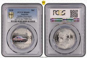 2018 50C Holden Motorsport Colorized 1972 LJ Torana XU-1 MS68+