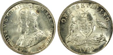 1922(m) Shil MS64+