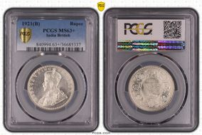 1921(B) Rupee SW-8.54 MS63+