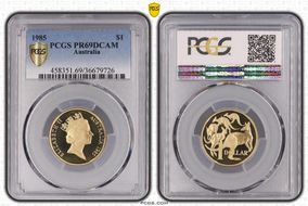 1985 $1 PR69DCAM