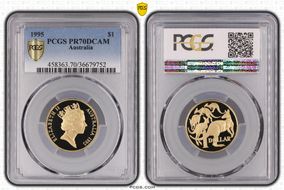 1995 $1 PR70DCAM