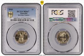 2018 $2 Invictus Games MS67