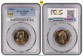 1998-C $1 Florey MS68