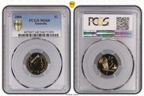2006 $2 MS68