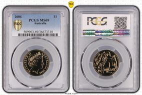2006 $1 MS69