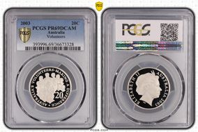 2003 20C Volunteers PR69DCAM